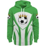soccer-with-crown-hoodie-concentric-lines-green-best-selling.webp