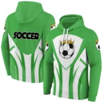 soccer-with-crown-hoodie-concentric-lines-green-best-selling.webp