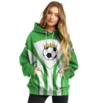 soccer-with-crown-hoodie-concentric-lines-green-best-selling.webp