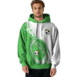 soccer-with-crown-hoodie-flaming-football-green-best-selling.webp