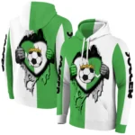 soccer-with-crown-hoodie-heartbeat-graphic-green-best-selling.webp