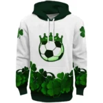 soccer-with-crown-hoodie-lucky-motif-white-green-best-selling.webp