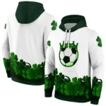 soccer-with-crown-hoodie-lucky-motif-white-green-best-selling.webp
