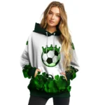 soccer-with-crown-hoodie-lucky-motif-white-green-best-selling.webp