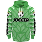 soccer-with-crown-hoodie-personalized-arrow-stripes-green-best-selling.webp