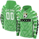 soccer-with-crown-hoodie-personalized-arrow-stripes-green-best-selling.webp
