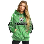 soccer-with-crown-hoodie-personalized-arrow-stripes-green-best-selling.webp