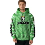 soccer-with-crown-hoodie-personalized-arrow-stripes-green-best-selling.webp