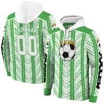 soccer-with-crown-hoodie-personalized-chevron-motion-green-best-selling.webp