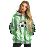 soccer-with-crown-hoodie-personalized-chevron-motion-green-best-selling.webp