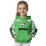 soccer-with-crown-hoodie-personalized-chevron-stripe-green-best-selling.webp