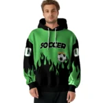 soccer-with-crown-hoodie-personalized-flame-edge-green-black-best-selling.webp
