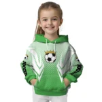 soccer-with-crown-hoodie-personalized-football-laces-green-best-selling.webp