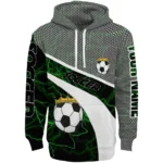 soccer-with-crown-hoodie-personalized-hexagonal-mesh-green-black-gray-best-selling.webp