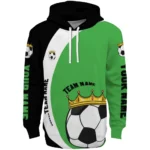 soccer-with-crown-hoodie-personalized-minimalist-design-green-black-best-selling.webp