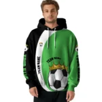 soccer-with-crown-hoodie-personalized-minimalist-design-green-black-best-selling.webp