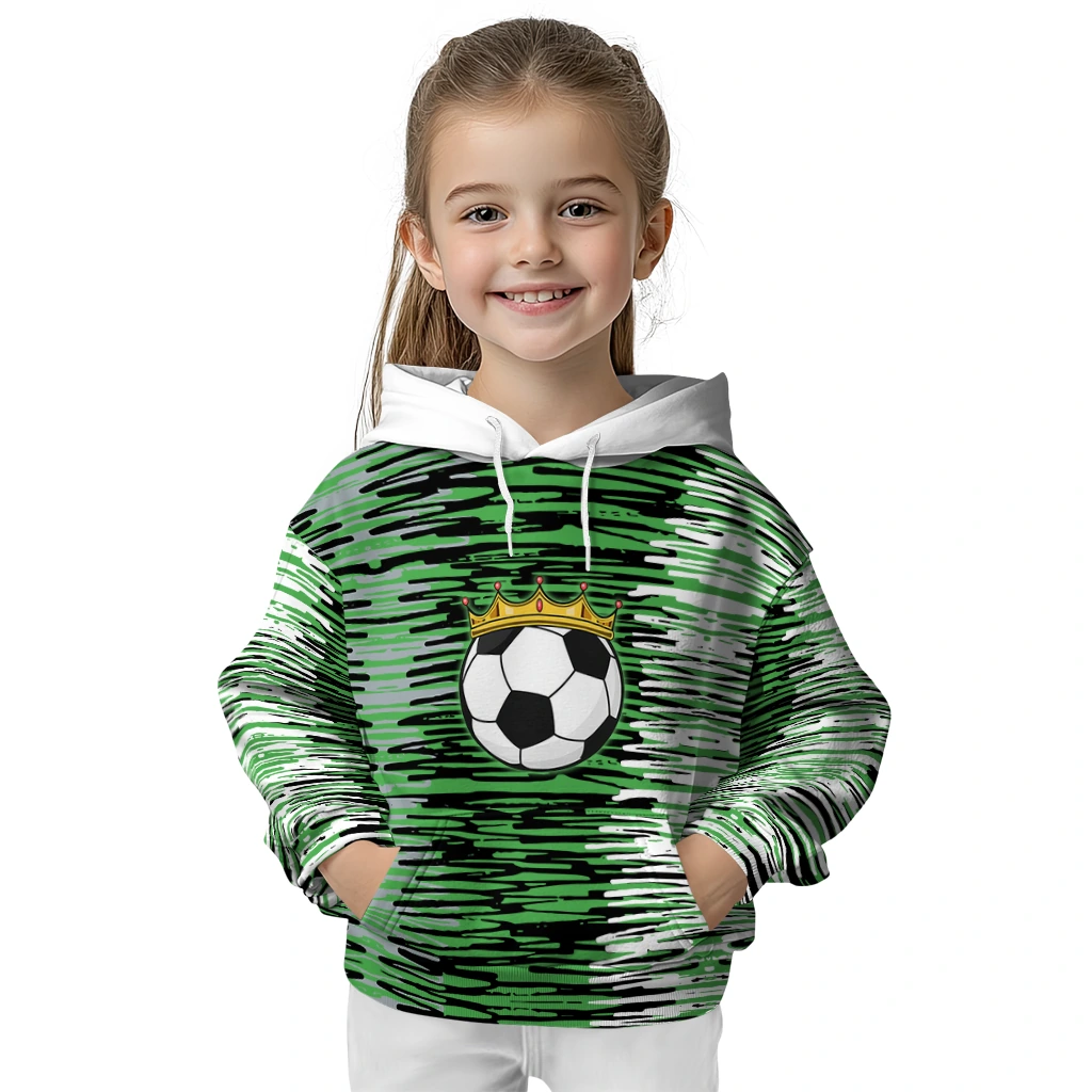 soccer-with-crown-hoodie-personalized-streak-lines-green-top-rated.webp