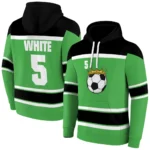 soccer-with-crown-hoodie-personalized-striped-pattern-green-best-selling.webp