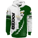 soccer-with-crown-hoodie-triangular-pattern-green-white-best-selling.webp