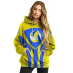 volleyball-logo-hoodie-concentric-lines-yellow-best-selling.webp