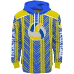 volleyball-logo-hoodie-customized-chevron-motion-yellow-best-selling.webp