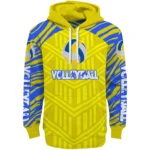 volleyball-logo-hoodie-customized-chevron-stripe-yellow-best-selling.webp