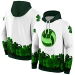 volleyball-logo-hoodie-lucky-motif-white-green-best-selling.webp